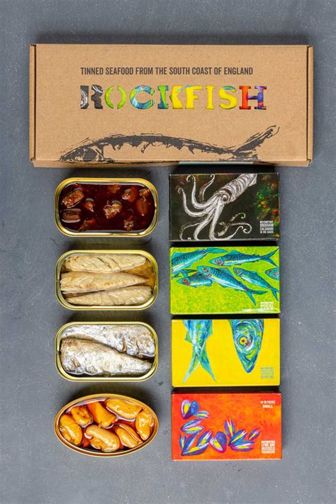 rockfish tinned fish gift set